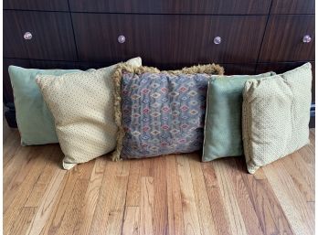 Collection Of Decorative Throw Pillows