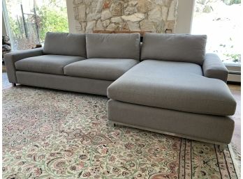 Luxuriously Deep Sectional - Grey