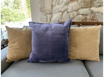 Set Of Three Decorative Throw Pillows
