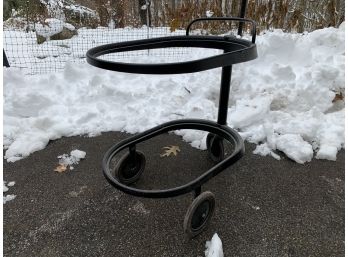 Outdoor Iron Bar Cart