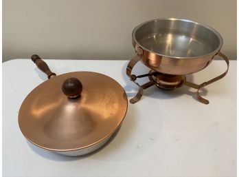 Copper Chaffing Dish