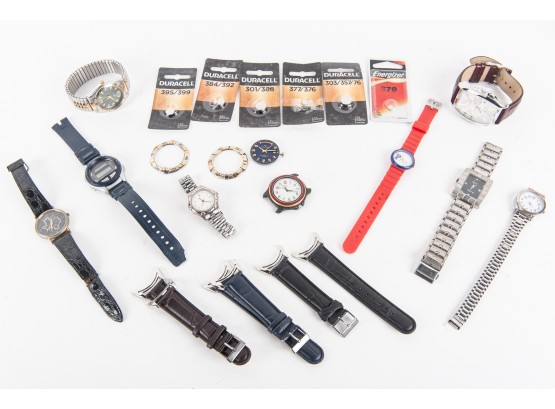 Collections Of Watches & Watch Batteries