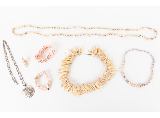 Collection Of Shell Necklaces & Bracelets