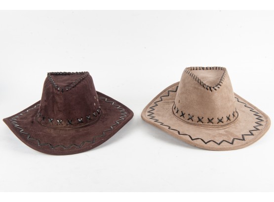 Suede Leather Hats