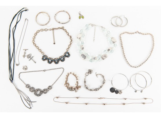 Collection Of Jewelry, Including Alex & Ani And Ann Taylor Loft