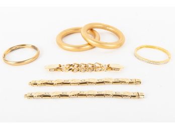 Collection Of Gold Plated & Gold Filled Jewelry