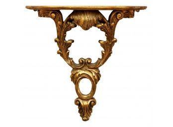 Louis XV Style Gilt Wood Console Table