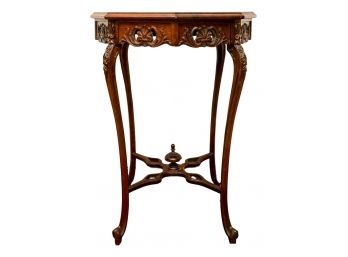 Leonardo Furniture Co. Octagon Shaped Pearl Wood Table