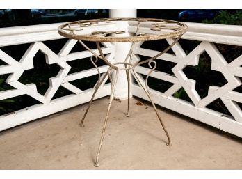 Vintage Highly Collectible Salterini Cast Iron Table