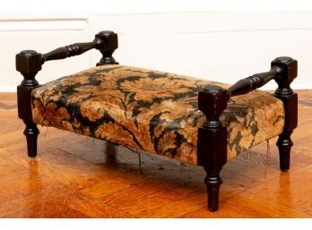B&S Co. Upholstered Footstool