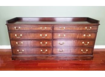 Large Antique Style Office/Filing Credenza
