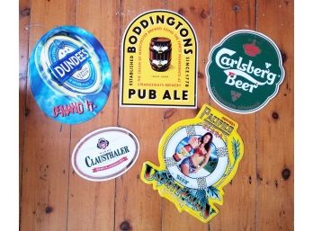 Collection Of 5 Brewer's Advertising Tin Signs