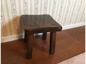 Solid Wood Stool/table