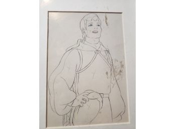 Framed Drawing Of A Prince