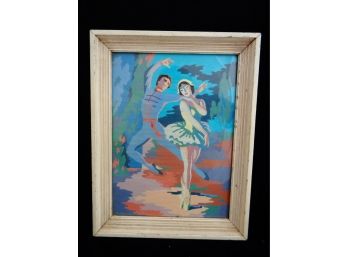 Vintage Pair Of Russian Dancer Pictures