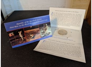 First Men On The Moon $5 Commemorative Coins