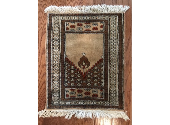 Hand Knotted Prayer Rug #3