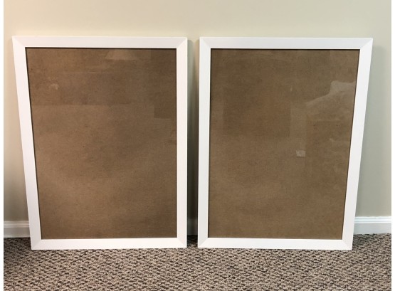 Two White Frames