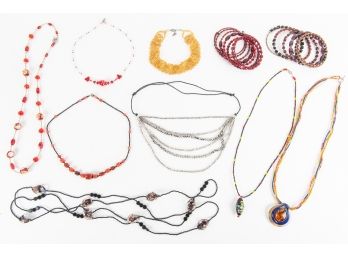 Glass Beaded Jewelry Collection
