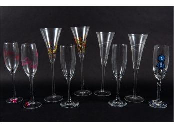 Assorted Champagne Flutes