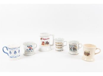 Collection Of Six Coffee Mugs