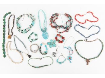 Gemstone And Turquoise Jewelry Collection