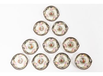 Set Of Ten Bread Dishes