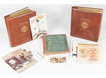 Postage Stamp Collecting Books & Stamps