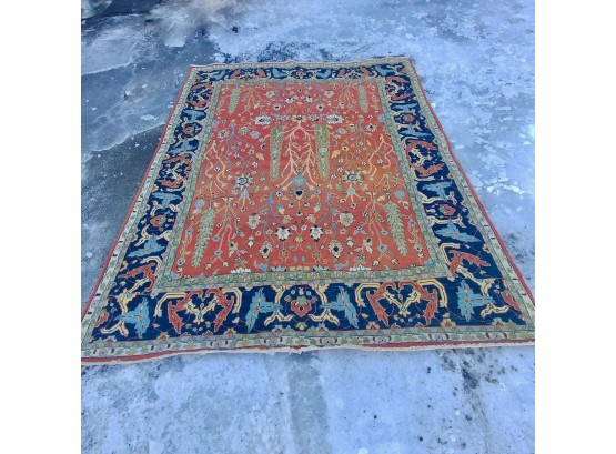 Persian Bijar Carpet With Interesting Weave