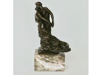 Bronze Couple Dancing Signed Rodin