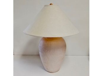 Decorator Pottery Lamp