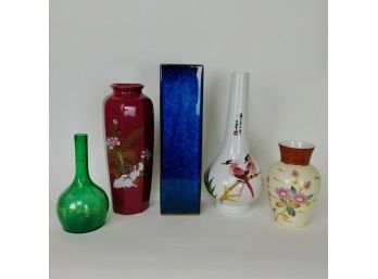 Lot Of Assorted Vintage Vases(5)