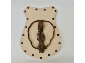Italian Medieval Chastity Belt Mounted On Board