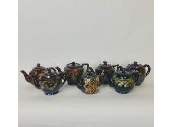 Collectors Lot Of Japanese Tea Pots (7)