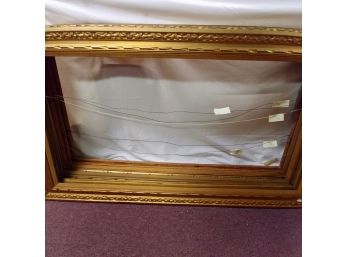 Seven Oils On Board With 6 Gilt Frames