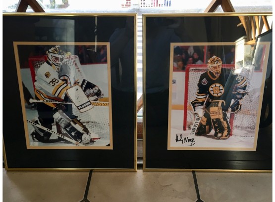 Bruins Goalie #35 Andy Moog Autographed Portraits