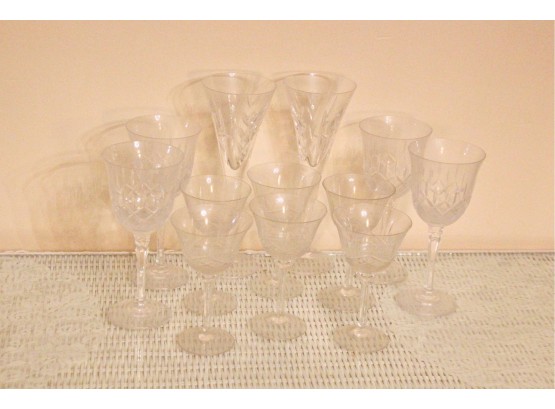 Crystal Stemware Featuring Waterford And Towle