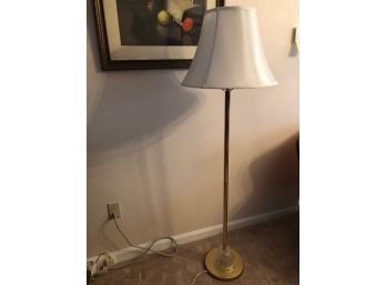Vintage Gold Tone Floor Lamp