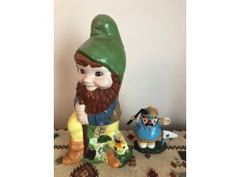 Ceramic Figures/ Gnomes