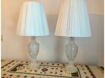 Pair Of Table Top Lamps