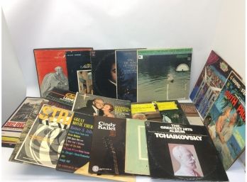 Mixed Vintage Lot Used Vinyl Records Cindy Kallet Tchaikovsky South Pacific (Lot 7)
