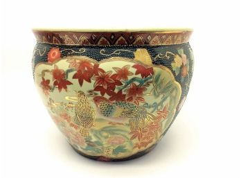 Large Porcelain Made In China Flower Planter Pot Decorative Crazing