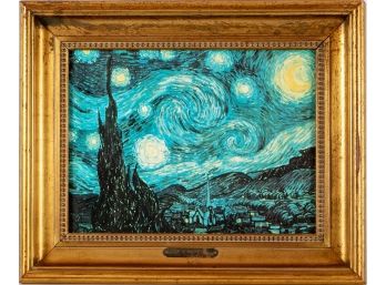 Vincent Van Gogh Canvas Giclee Titled 'The Starry Night'