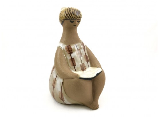 RARE Lisa Larson Ceramic “Charlotta” Figurine (Gustavsberg Pottery)