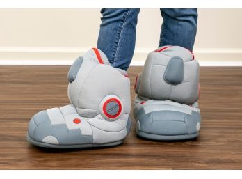 Think Geek Giant Robot Bootie Slippers