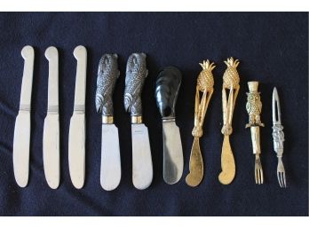 Great Lot Of Vintage Party Serving Utensils!