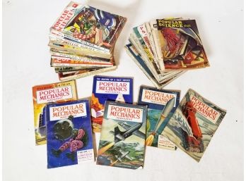 Vintage Popular Mechanics Magazines 1940's - 'T1'