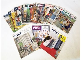 Vintage Saturday Evening Post 1950's-1960's 'E1'