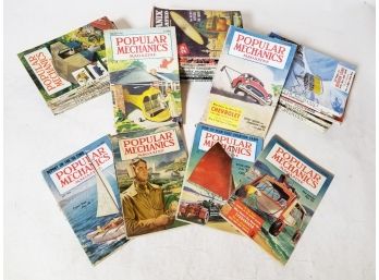 Vintage Popular Mechanics Magazines 1930's-1940's - 'X1'