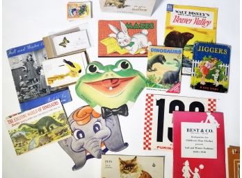 Vintage Animal And Children's Illustration Pieces 'Y'